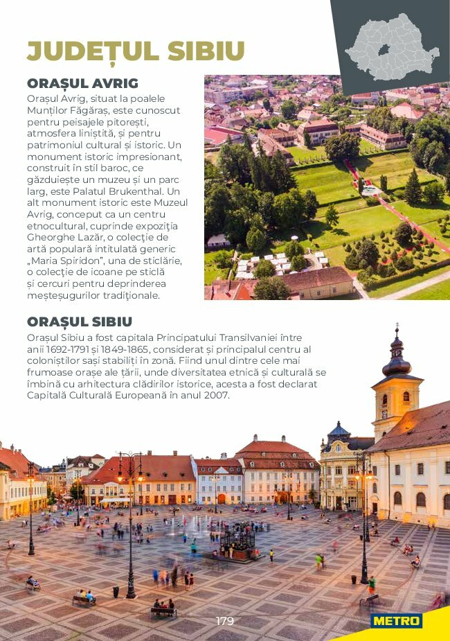 metro - Catalog Metro - Ghid de Turism România valabil din 04.08. până pe 31.05. - page: 179 metro - Catalog Metro - Ghid de Turism România valabil din 04.08. până pe 31.05. - page: 179