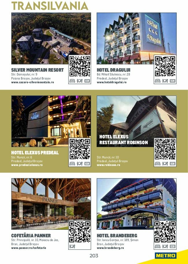 metro - Catalog Metro - Ghid de Turism România valabil din 04.08. până pe 31.05. - page: 203 metro - Catalog Metro - Ghid de Turism România valabil din 04.08. până pe 31.05. - page: 203