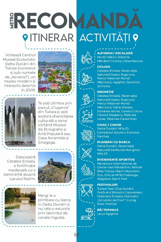 metro - Catalog Metro - Ghid de Turism România valabil din 04.08. până pe 31.05. - page: 58 metro - Catalog Metro - Ghid de Turism România valabil din 04.08. până pe 31.05. - page: 58