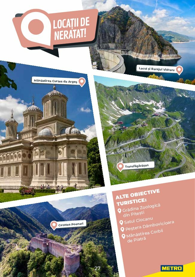 metro - Catalog Metro - Ghid de Turism România valabil din 04.08. până pe 31.05. - page: 27 metro - Catalog Metro - Ghid de Turism România valabil din 04.08. până pe 31.05. - page: 27