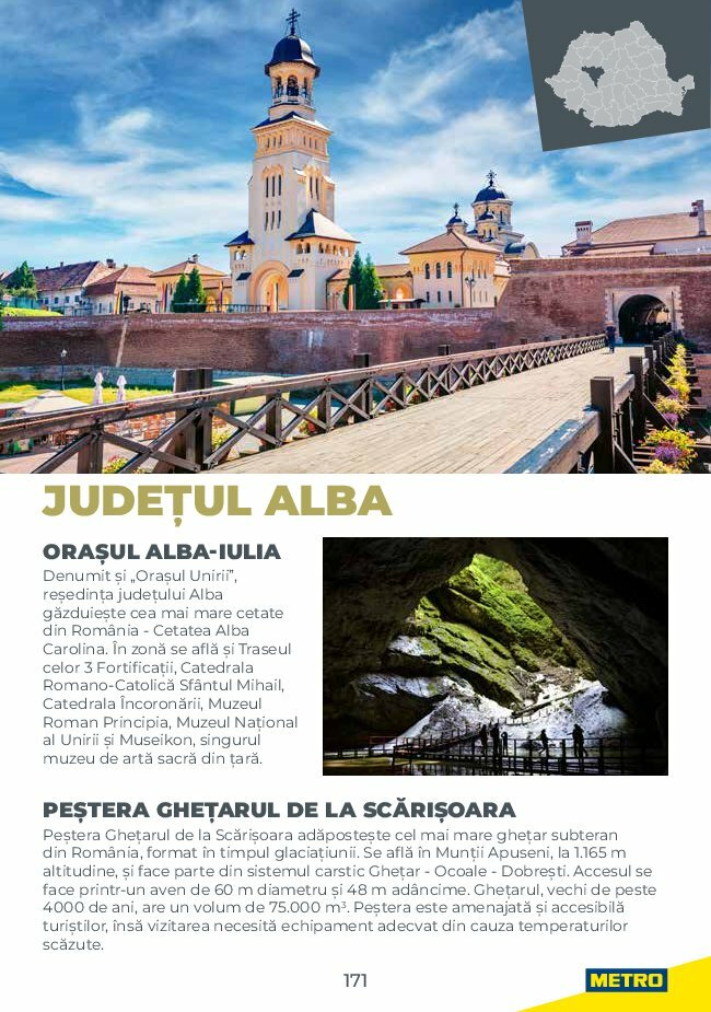 metro - Catalog Metro - Ghid de Turism România valabil din 04.08. până pe 31.05. - page: 171 metro - Catalog Metro - Ghid de Turism România valabil din 04.08. până pe 31.05. - page: 171