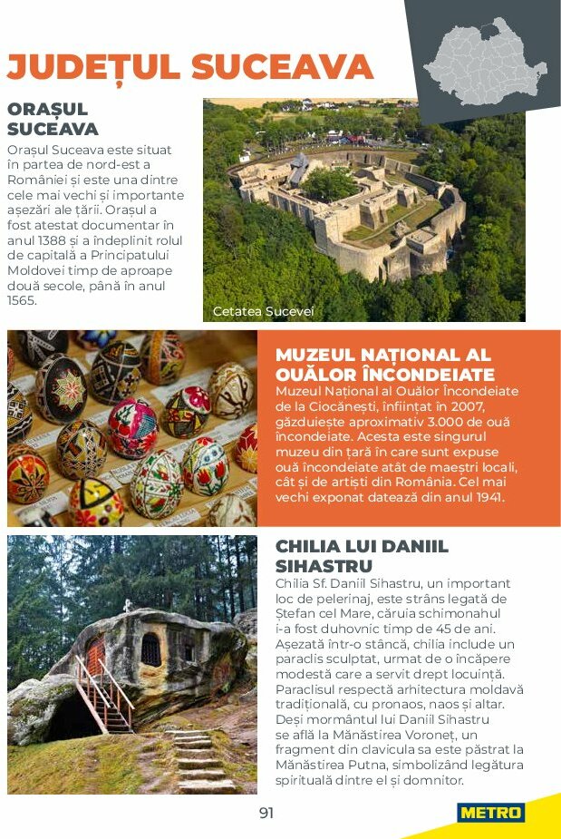 metro - Catalog Metro - Ghid de Turism România valabil din 04.08. până pe 31.05. - page: 91 metro - Catalog Metro - Ghid de Turism România valabil din 04.08. până pe 31.05. - page: 91