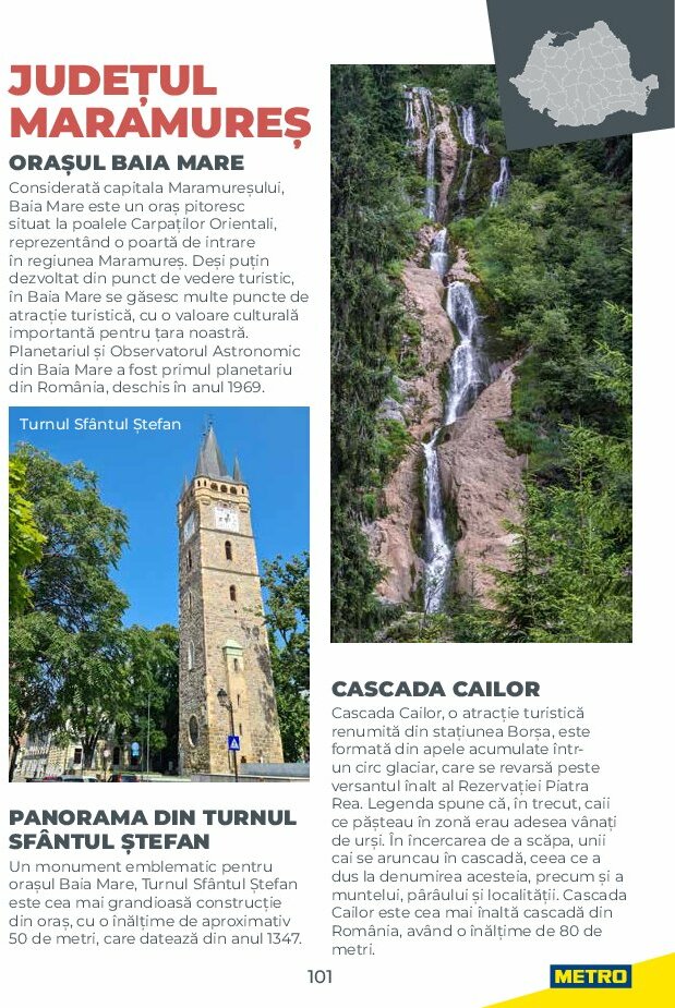 metro - Catalog Metro - Ghid de Turism România valabil din 04.08. până pe 31.05. - page: 101 metro - Catalog Metro - Ghid de Turism România valabil din 04.08. până pe 31.05. - page: 101