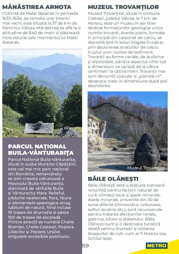 metro - Catalog Metro - Ghid de Turism România valabil din 04.08. până pe 31.05. - page: 159 metro - Catalog Metro - Ghid de Turism România valabil din 04.08. până pe 31.05. - page: 159