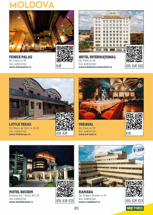 metro - Catalog Metro - Ghid de Turism România valabil din 04.08. până pe 31.05. - page: 85 metro - Catalog Metro - Ghid de Turism România valabil din 04.08. până pe 31.05. - page: 85