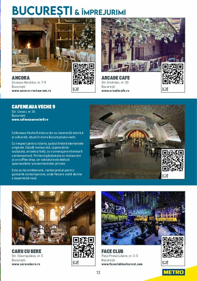 metro - Catalog Metro - Ghid de Turism România valabil din 04.08. până pe 31.05. - page: 13 metro - Catalog Metro - Ghid de Turism România valabil din 04.08. până pe 31.05. - page: 13