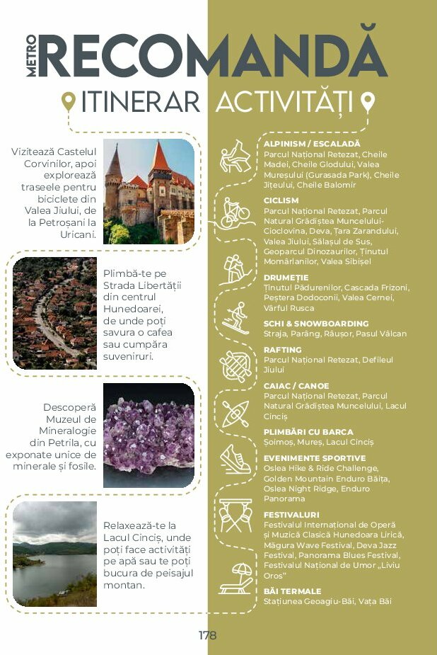 metro - Catalog Metro - Ghid de Turism România valabil din 04.08. până pe 31.05. - page: 178 metro - Catalog Metro - Ghid de Turism România valabil din 04.08. până pe 31.05. - page: 178