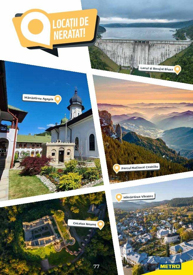 metro - Catalog Metro - Ghid de Turism România valabil din 04.08. până pe 31.05. - page: 77 metro - Catalog Metro - Ghid de Turism România valabil din 04.08. până pe 31.05. - page: 77