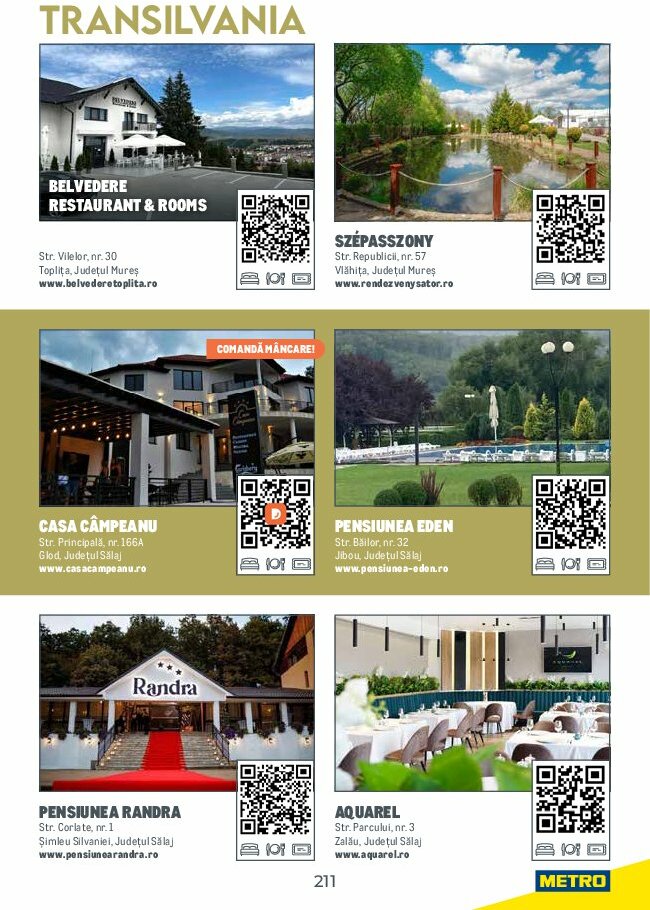 metro - Catalog Metro - Ghid de Turism România valabil din 04.08. până pe 31.05. - page: 211 metro - Catalog Metro - Ghid de Turism România valabil din 04.08. până pe 31.05. - page: 211