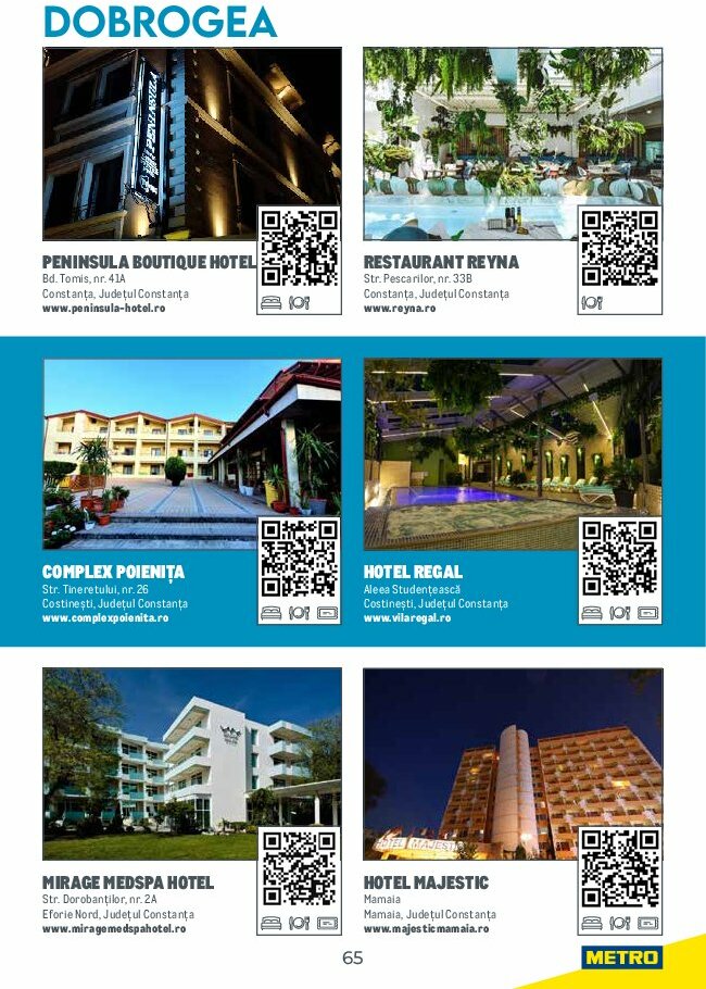 metro - Catalog Metro - Ghid de Turism România valabil din 04.08. până pe 31.05. - page: 65 metro - Catalog Metro - Ghid de Turism România valabil din 04.08. până pe 31.05. - page: 65