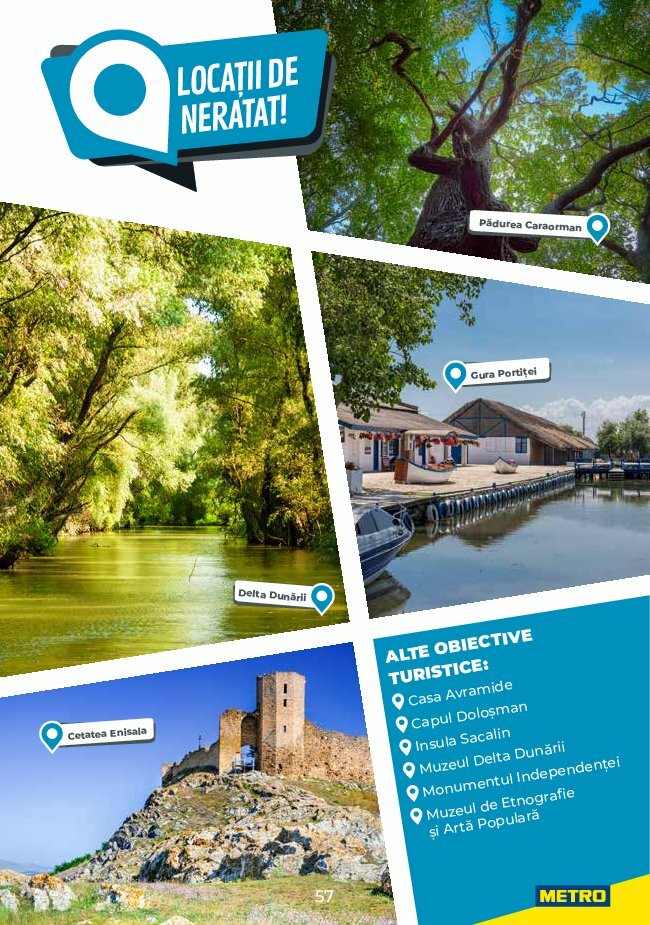 metro - Catalog Metro - Ghid de Turism România valabil din 04.08. până pe 31.05. - page: 57 metro - Catalog Metro - Ghid de Turism România valabil din 04.08. până pe 31.05. - page: 57