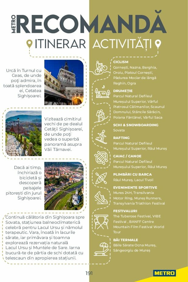 metro - Catalog Metro - Ghid de Turism România valabil din 04.08. până pe 31.05. - page: 191 metro - Catalog Metro - Ghid de Turism România valabil din 04.08. până pe 31.05. - page: 191