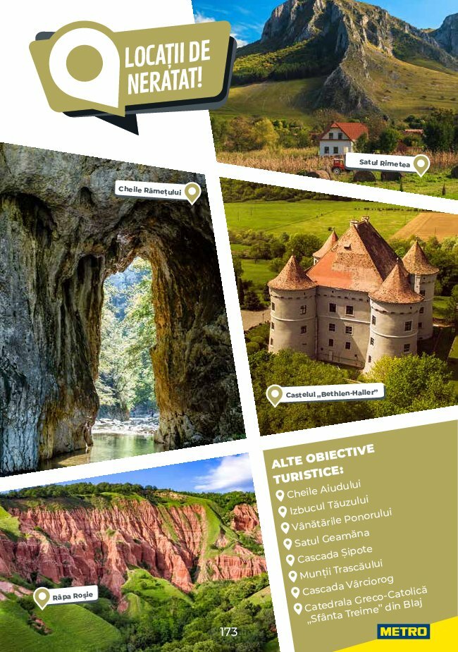 metro - Catalog Metro - Ghid de Turism România valabil din 04.08. până pe 31.05. - page: 173 metro - Catalog Metro - Ghid de Turism România valabil din 04.08. până pe 31.05. - page: 173