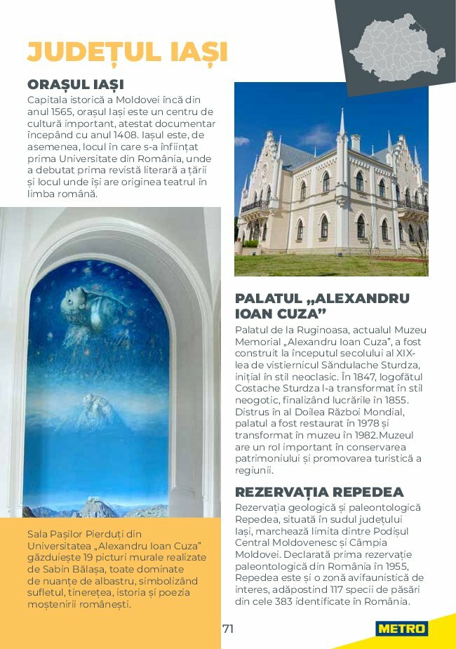 metro - Catalog Metro - Ghid de Turism România valabil din 04.08. până pe 31.05. - page: 71 metro - Catalog Metro - Ghid de Turism România valabil din 04.08. până pe 31.05. - page: 71