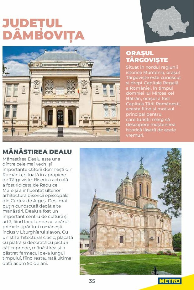metro - Catalog Metro - Ghid de Turism România valabil din 04.08. până pe 31.05. - page: 35 metro - Catalog Metro - Ghid de Turism România valabil din 04.08. până pe 31.05. - page: 35