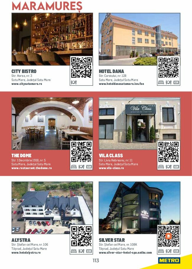metro - Catalog Metro - Ghid de Turism România valabil din 04.08. până pe 31.05. - page: 113 metro - Catalog Metro - Ghid de Turism România valabil din 04.08. până pe 31.05. - page: 113