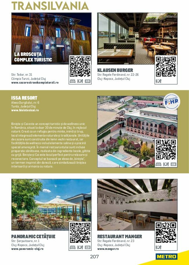 metro - Catalog Metro - Ghid de Turism România valabil din 04.08. până pe 31.05. - page: 207 metro - Catalog Metro - Ghid de Turism România valabil din 04.08. până pe 31.05. - page: 207