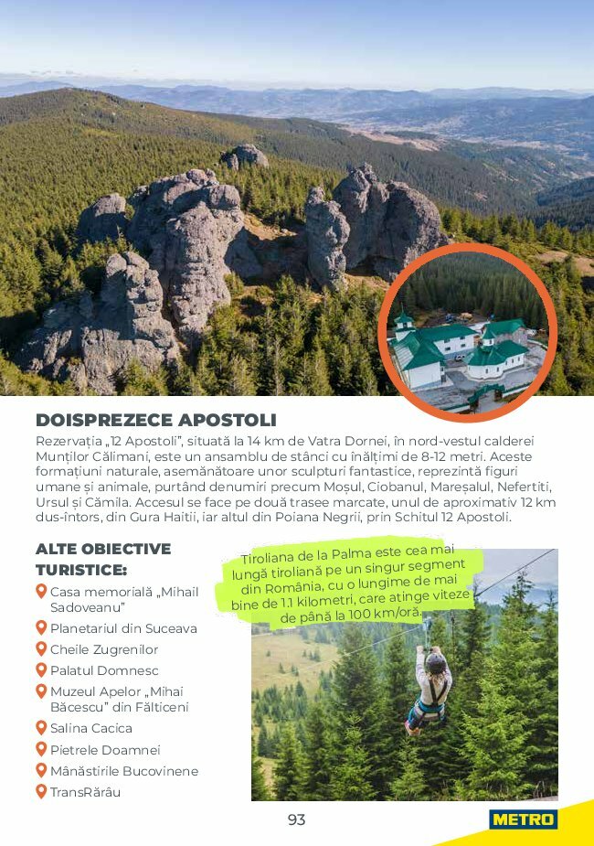 metro - Catalog Metro - Ghid de Turism România valabil din 04.08. până pe 31.05. - page: 93 metro - Catalog Metro - Ghid de Turism România valabil din 04.08. până pe 31.05. - page: 93