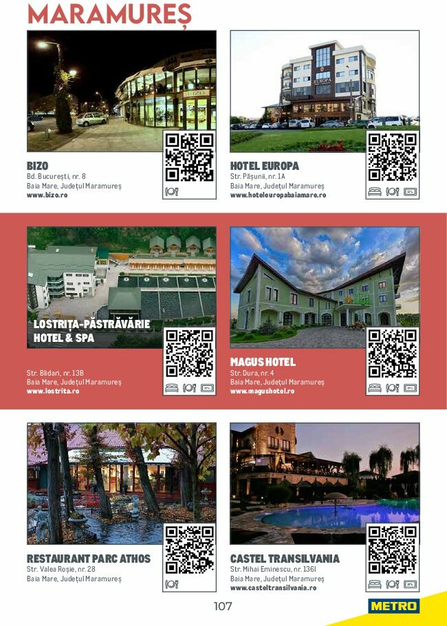 metro - Catalog Metro - Ghid de Turism România valabil din 04.08. până pe 31.05. - page: 107 metro - Catalog Metro - Ghid de Turism România valabil din 04.08. până pe 31.05. - page: 107