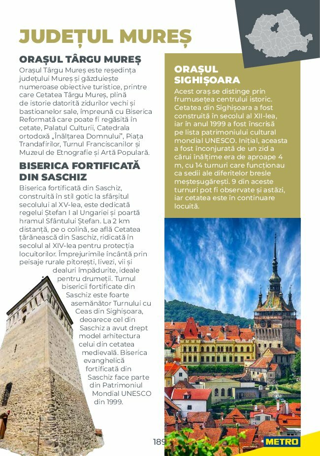 metro - Catalog Metro - Ghid de Turism România valabil din 04.08. până pe 31.05. - page: 189 metro - Catalog Metro - Ghid de Turism România valabil din 04.08. până pe 31.05. - page: 189