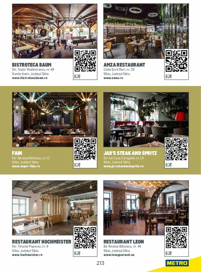metro - Catalog Metro - Ghid de Turism România valabil din 04.08. până pe 31.05. - page: 213 metro - Catalog Metro - Ghid de Turism România valabil din 04.08. până pe 31.05. - page: 213