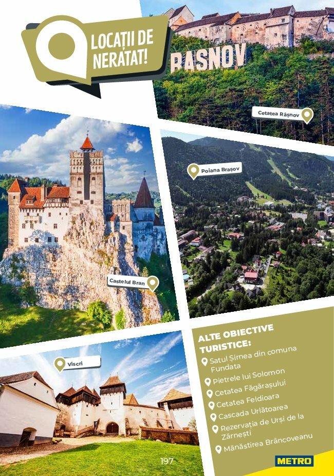 metro - Catalog Metro - Ghid de Turism România valabil din 04.08. până pe 31.05. - page: 197 metro - Catalog Metro - Ghid de Turism România valabil din 04.08. până pe 31.05. - page: 197