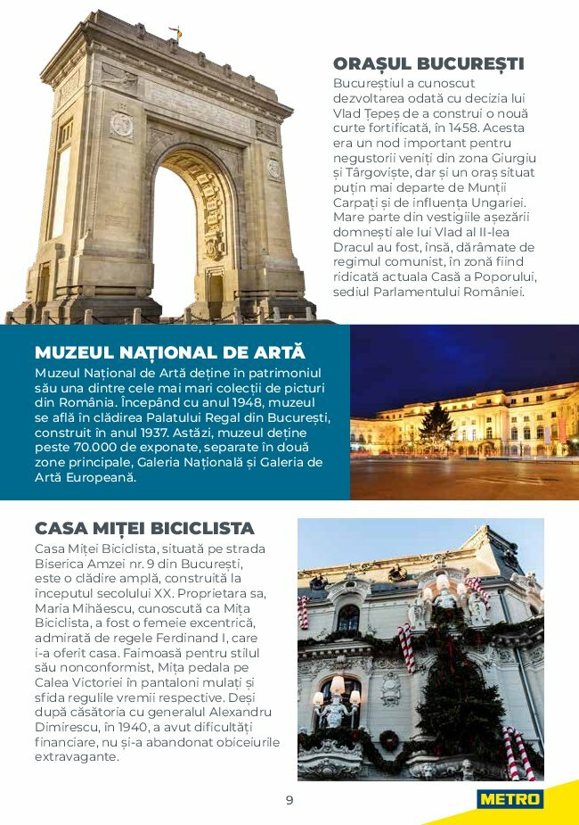 metro - Catalog Metro - Ghid de Turism România valabil din 04.08. până pe 31.05. - page: 9 metro - Catalog Metro - Ghid de Turism România valabil din 04.08. până pe 31.05. - page: 9