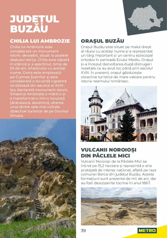 metro - Catalog Metro - Ghid de Turism România valabil din 04.08. până pe 31.05. - page: 39 metro - Catalog Metro - Ghid de Turism România valabil din 04.08. până pe 31.05. - page: 39