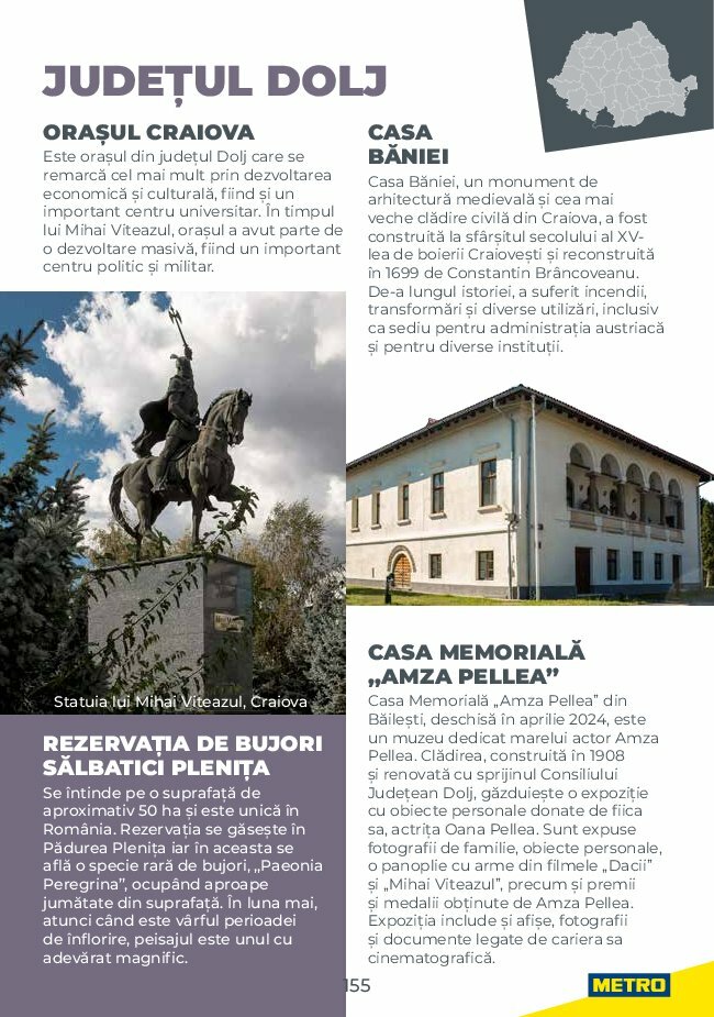 metro - Catalog Metro - Ghid de Turism România valabil din 04.08. până pe 31.05. - page: 155 metro - Catalog Metro - Ghid de Turism România valabil din 04.08. până pe 31.05. - page: 155