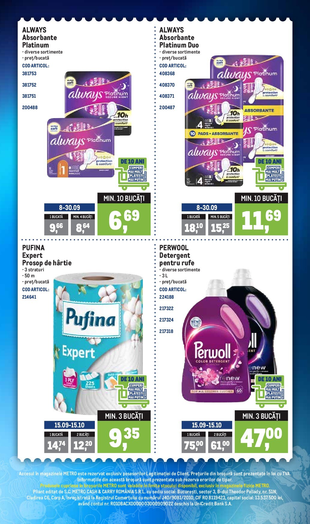 metro - Catalog Metro - Recomandările online – oferte valabile din 22.09. - page: 6