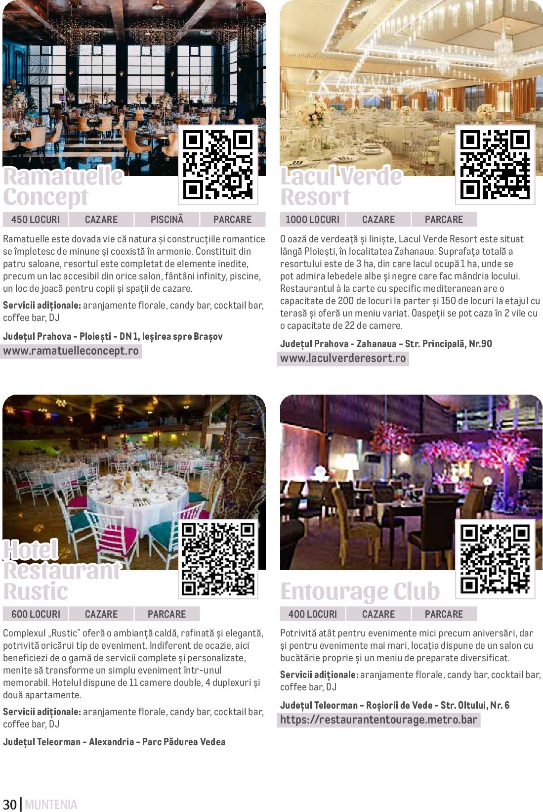 metro - Catalog Metro - Ghid Locații pentru Evenimente online – oferte valabile din 01.09. - page: 30 metro - Catalog Metro - Ghid Locații pentru Evenimente online – oferte valabile din 01.09. - page: 30