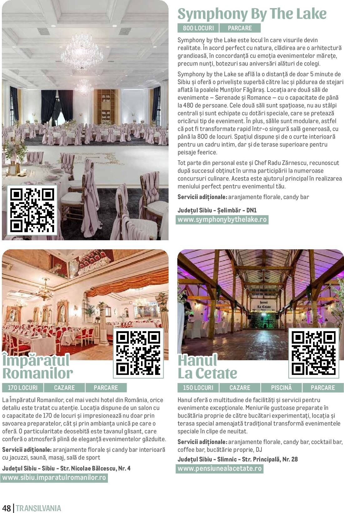 metro - Catalog Metro - Ghid Locații pentru Evenimente online – oferte valabile din 01.09. - page: 48 metro - Catalog Metro - Ghid Locații pentru Evenimente online – oferte valabile din 01.09. - page: 48