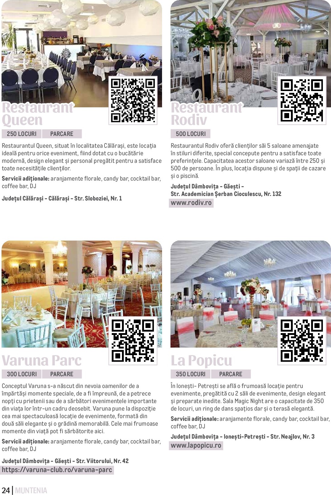 metro - Catalog Metro - Ghid Locații pentru Evenimente online – oferte valabile din 01.09. - page: 24 metro - Catalog Metro - Ghid Locații pentru Evenimente online – oferte valabile din 01.09. - page: 24