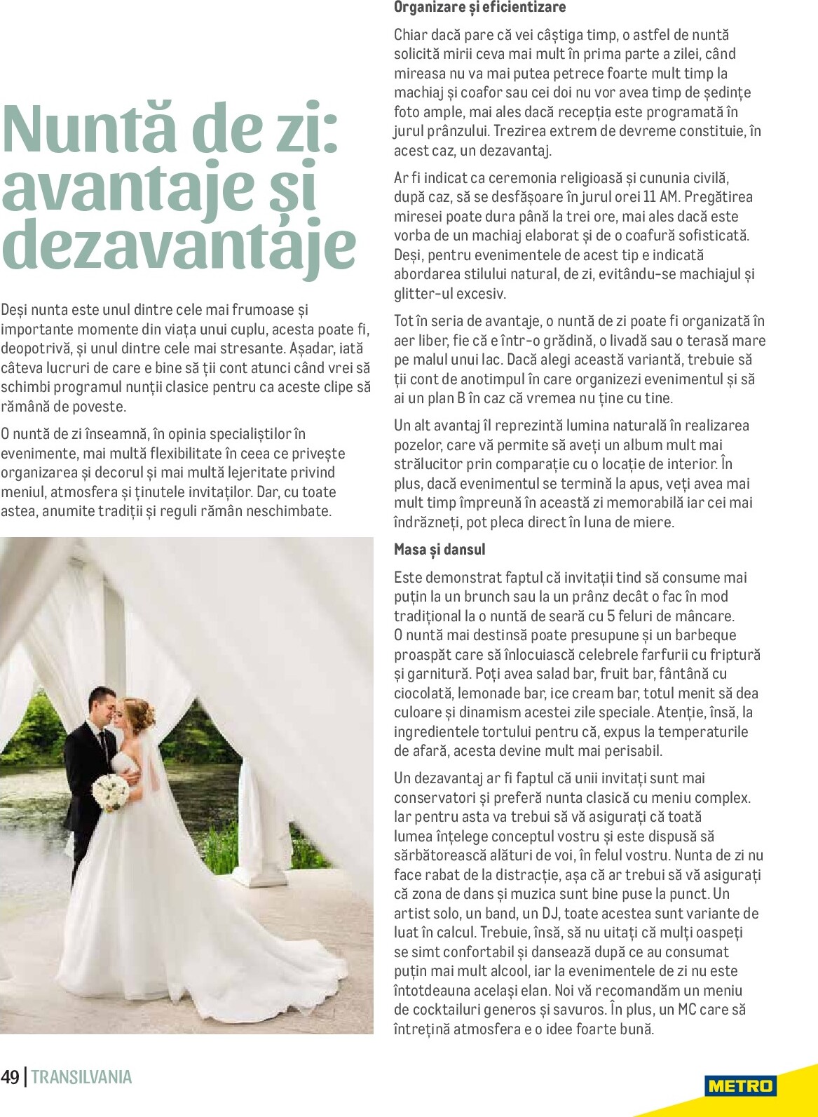 metro - Catalog Metro - Ghid Locații pentru Evenimente online – oferte valabile din 01.09. - page: 49 metro - Catalog Metro - Ghid Locații pentru Evenimente online – oferte valabile din 01.09. - page: 49