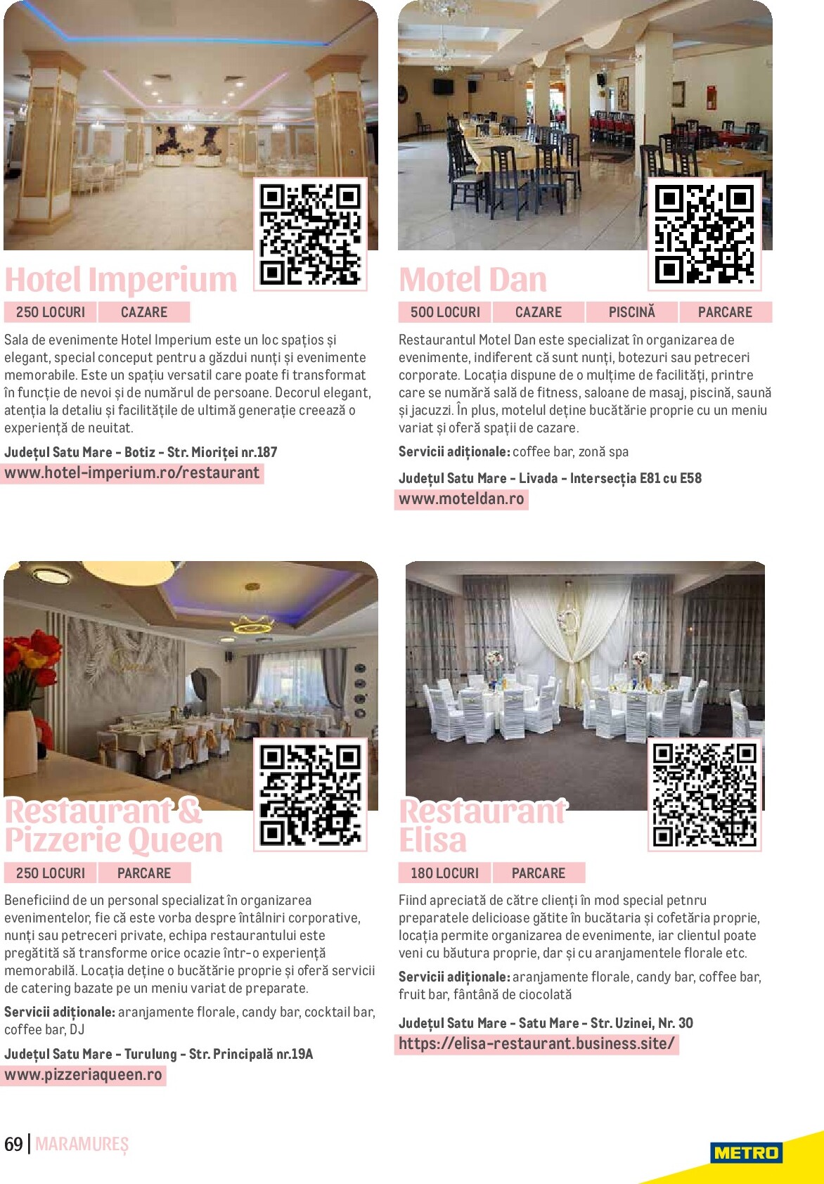 metro - Catalog Metro - Ghid Locații pentru Evenimente online – oferte valabile din 01.09. - page: 69 metro - Catalog Metro - Ghid Locații pentru Evenimente online – oferte valabile din 01.09. - page: 69