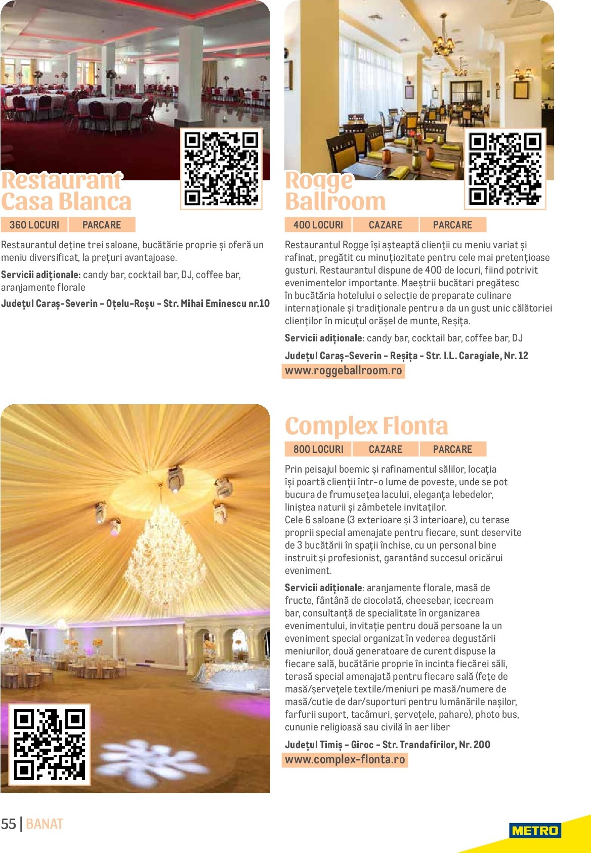 metro - Catalog Metro - Ghid Locații pentru Evenimente online – oferte valabile din 01.09. - page: 55 metro - Catalog Metro - Ghid Locații pentru Evenimente online – oferte valabile din 01.09. - page: 55