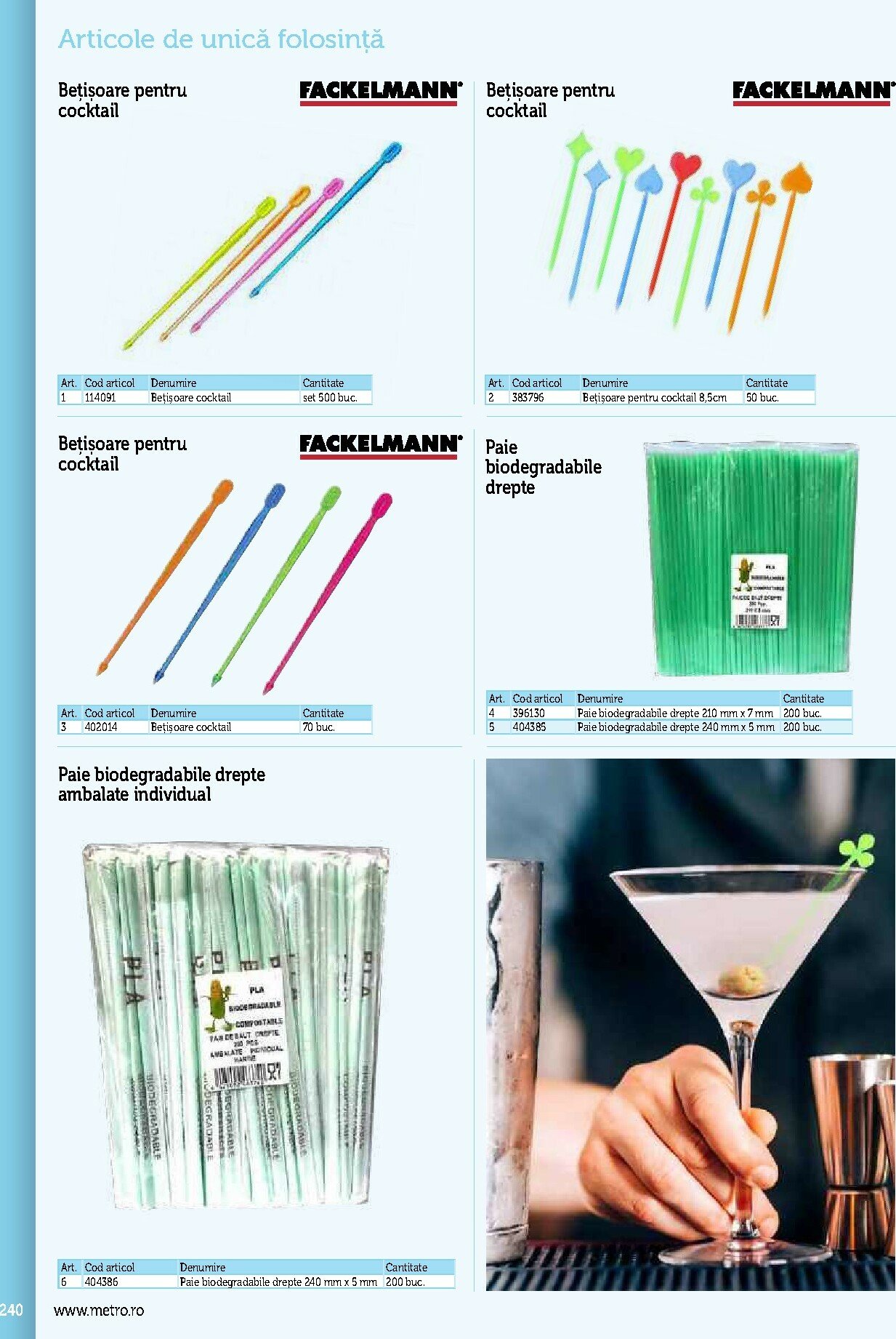 metro - Catalog Metro - Echipamente Profesionale pentru HoReCa online – oferte valabile din 17.09. - page: 240
