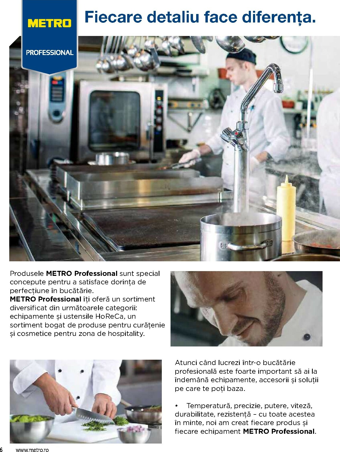 metro - Catalog Metro - Echipamente Profesionale pentru HoReCa online – oferte valabile din 17.09. - page: 6
