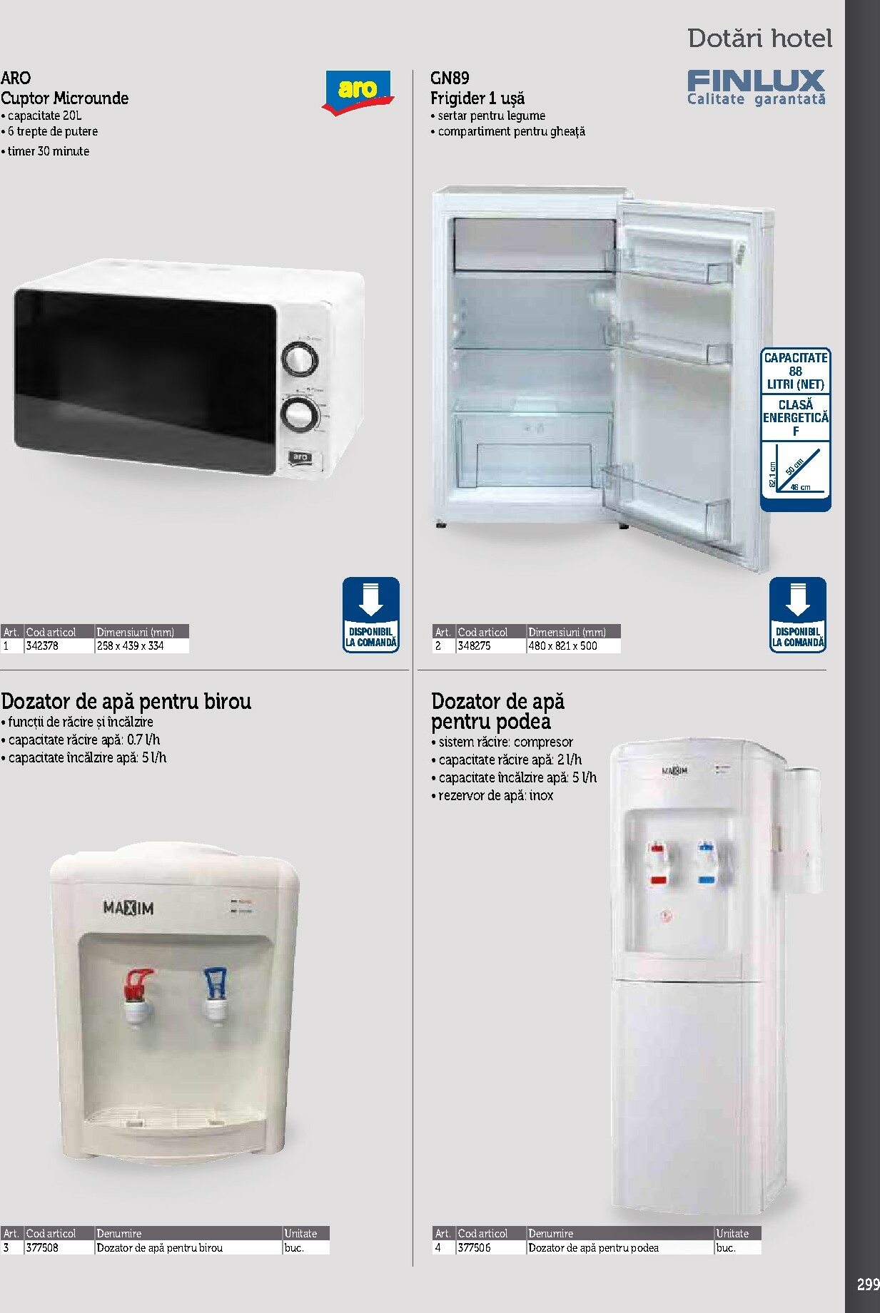 metro - Catalog Metro - Echipamente Profesionale pentru HoReCa online – oferte valabile din 17.09. - page: 299