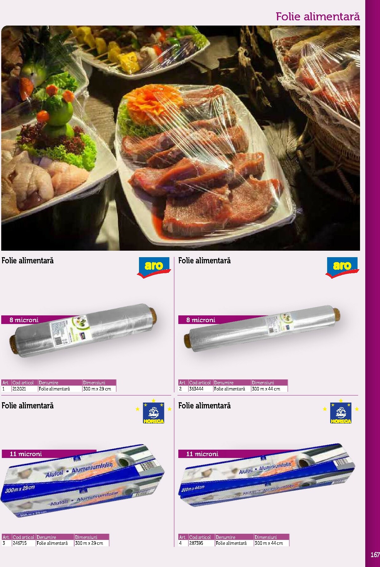 metro - Catalog Metro - Echipamente Profesionale pentru HoReCa online – oferte valabile din 17.09. - page: 167