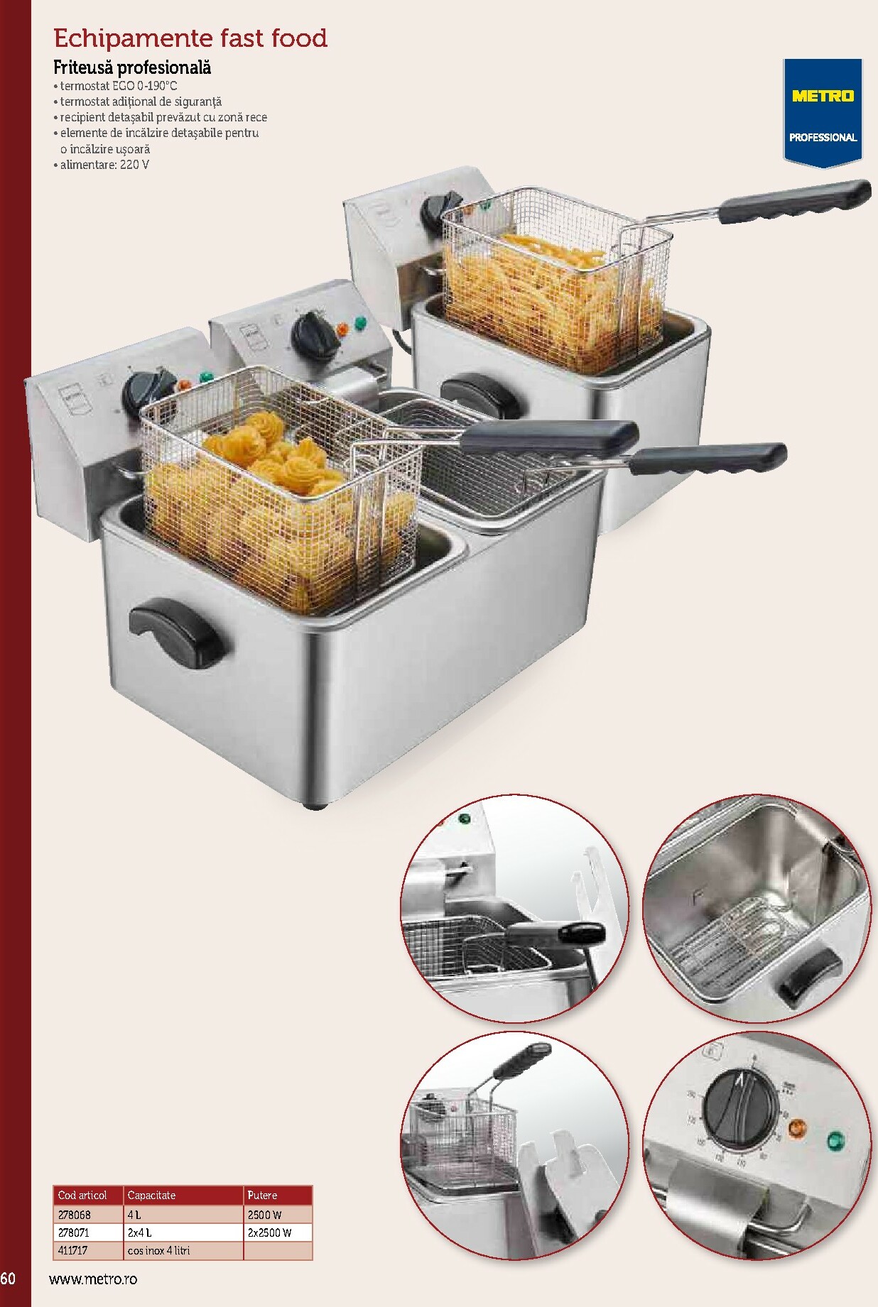 metro - Catalog Metro - Echipamente Profesionale pentru HoReCa online – oferte valabile din 17.09. - page: 60