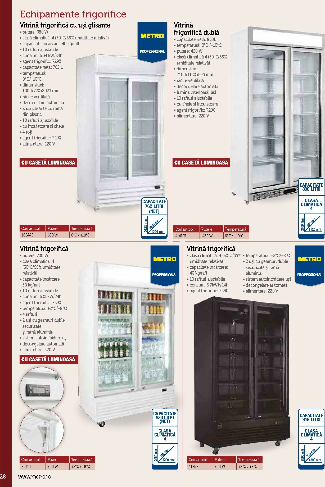 metro - Catalog Metro - Echipamente Profesionale pentru HoReCa online – oferte valabile din 17.09. - page: 28