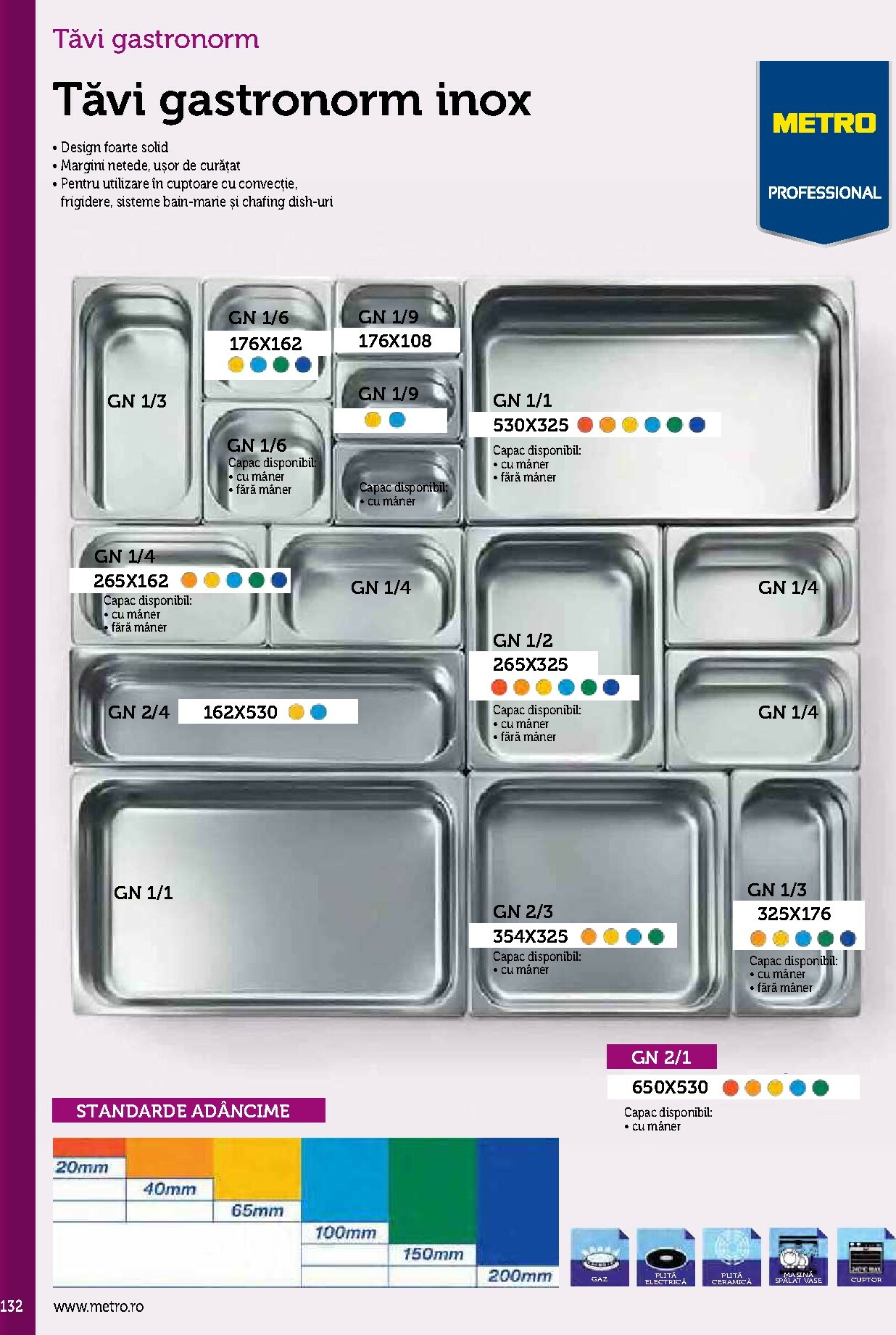 metro - Catalog Metro - Echipamente Profesionale pentru HoReCa online – oferte valabile din 17.09. - page: 132