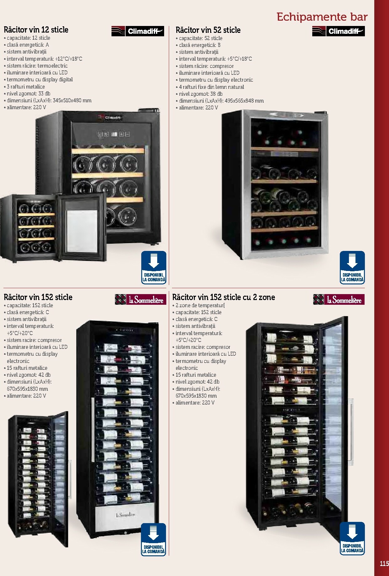 metro - Catalog Metro - Echipamente Profesionale pentru HoReCa online – oferte valabile din 17.09. - page: 115