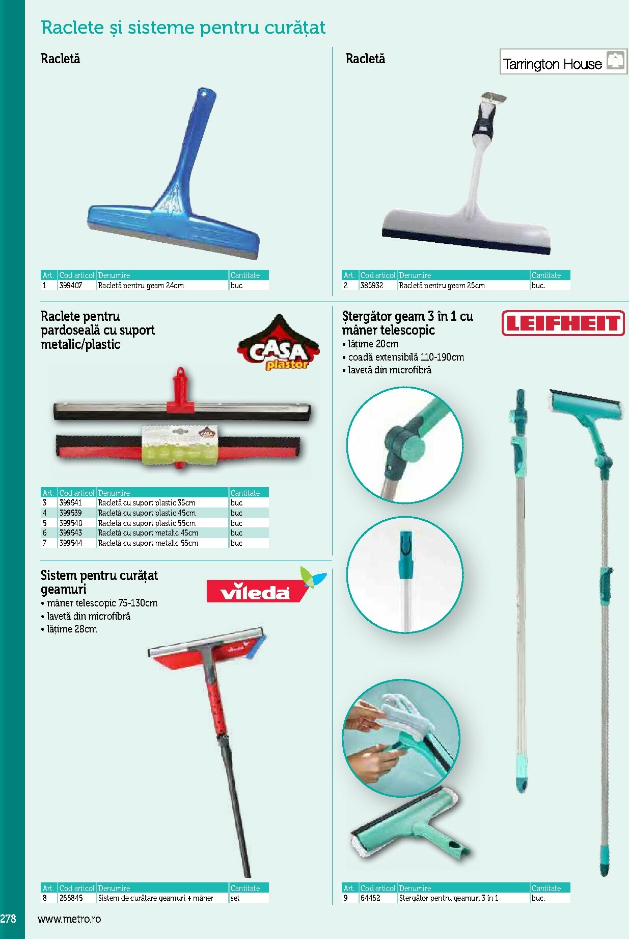 metro - Catalog Metro - Echipamente Profesionale pentru HoReCa online – oferte valabile din 17.09. - page: 278