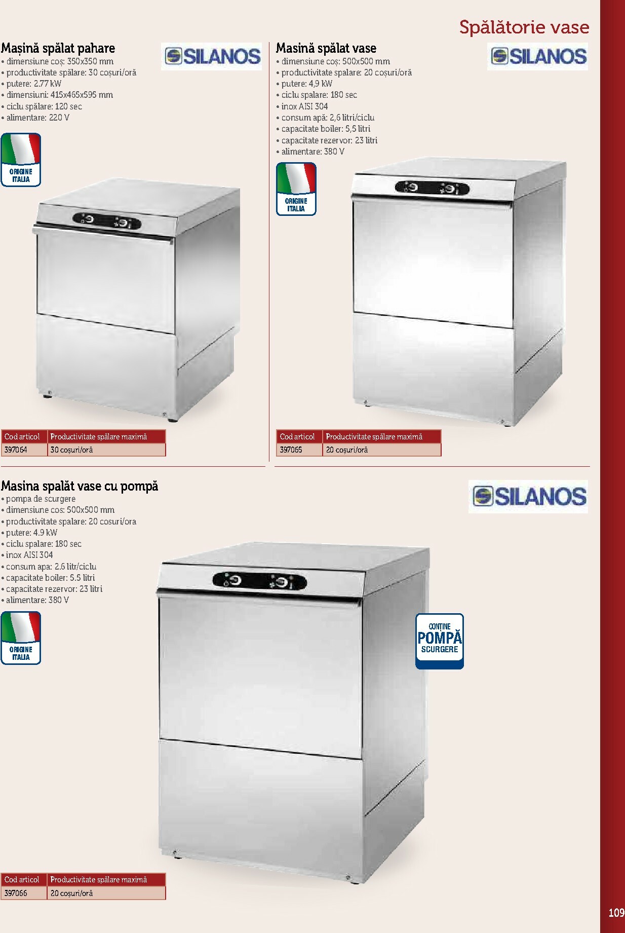 metro - Catalog Metro - Echipamente Profesionale pentru HoReCa online – oferte valabile din 17.09. - page: 109