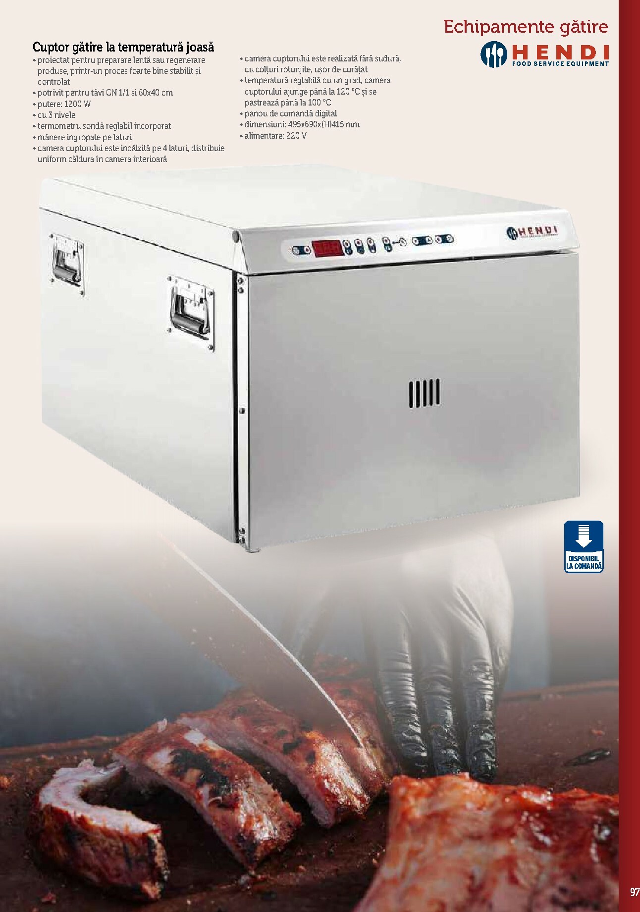 metro - Catalog Metro - Echipamente Profesionale pentru HoReCa online – oferte valabile din 17.09. - page: 97