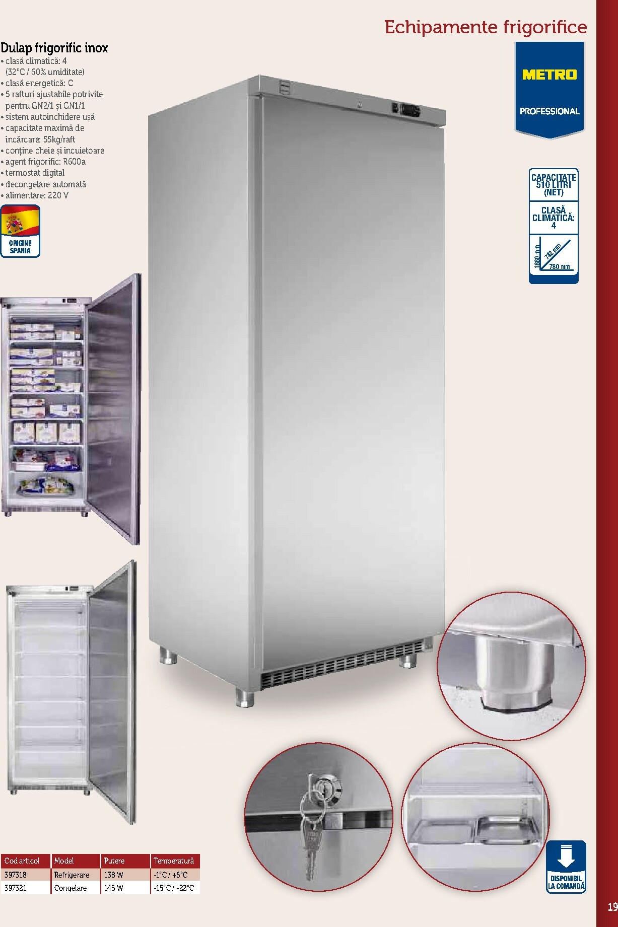 metro - Catalog Metro - Echipamente Profesionale pentru HoReCa online – oferte valabile din 17.09. - page: 19