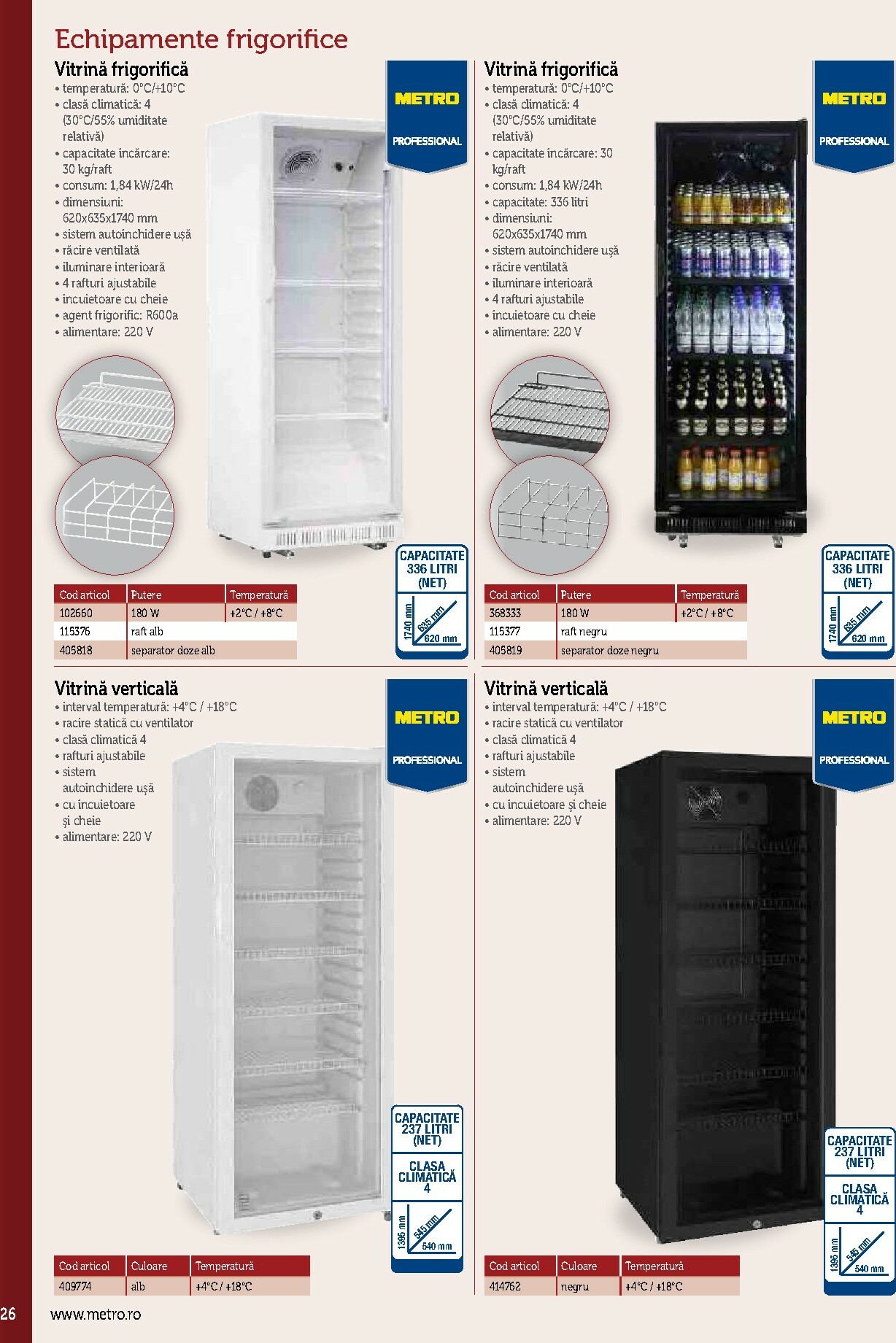 metro - Catalog Metro - Echipamente Profesionale pentru HoReCa online – oferte valabile din 17.09. - page: 26