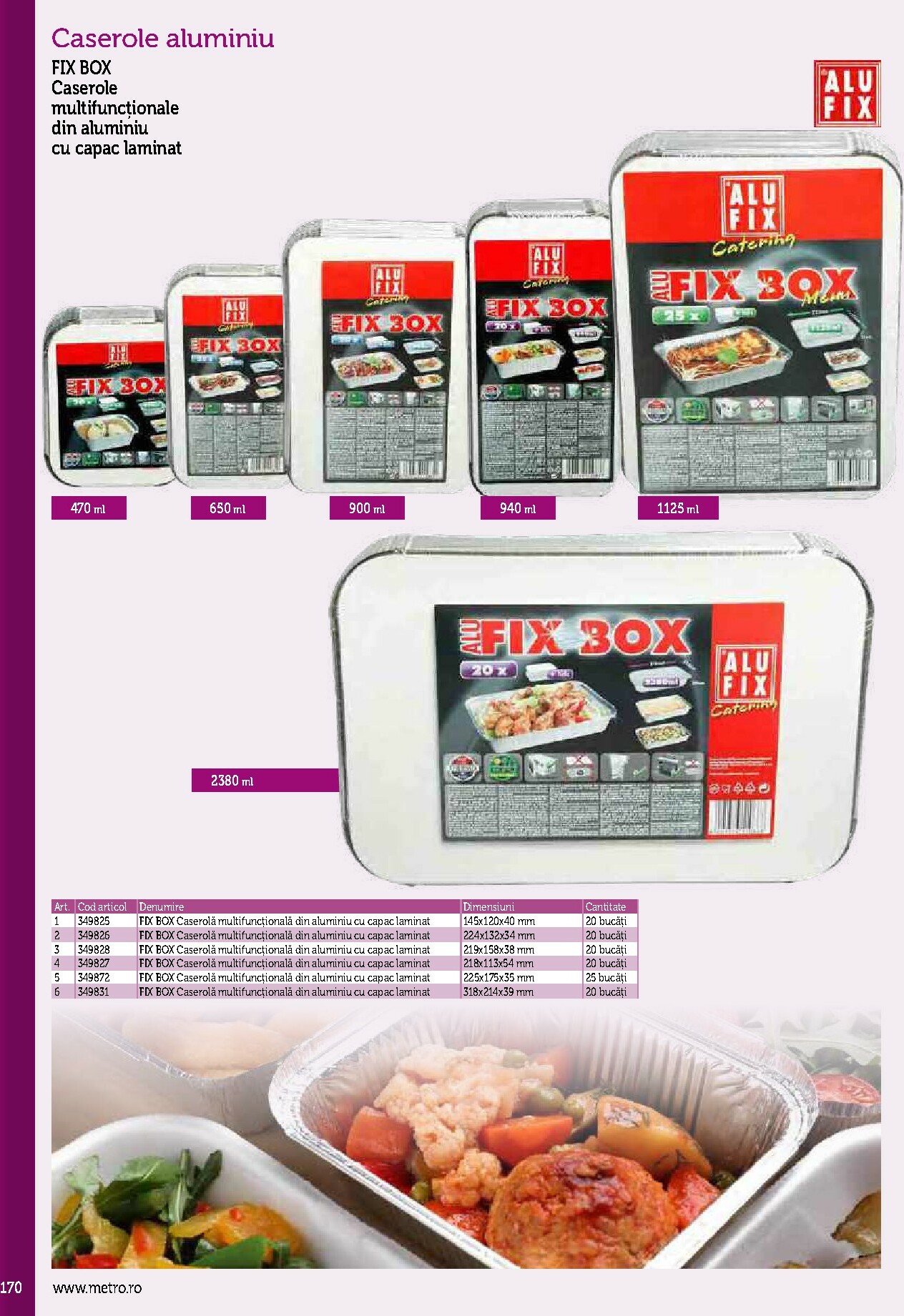 metro - Catalog Metro - Echipamente Profesionale pentru HoReCa online – oferte valabile din 17.09. - page: 170